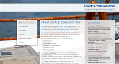 Desktop Screenshot of compass-communications.de